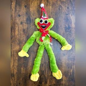 Christmas Huggy Wuggy, GREEN Huggy Wuggy in Christmas Costume